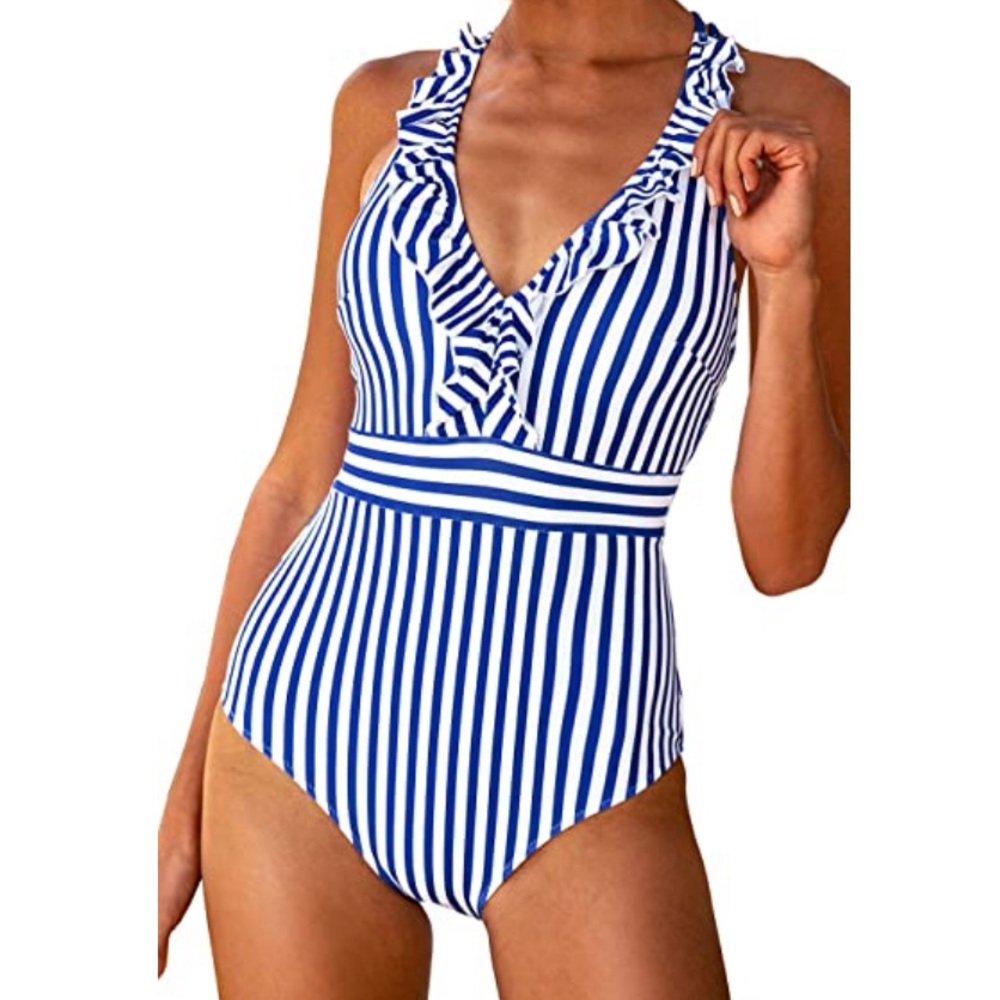 Cupshe ruffled swimsuit - Picture 1 of 4